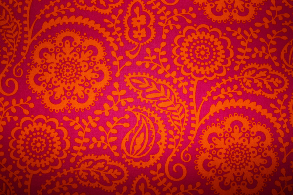 Designerbaumwolle Wildflower Garden Tonal Pink (10 cm)